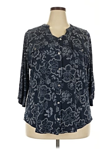 Cure 3/4 Sleeve Blouse (view 1)