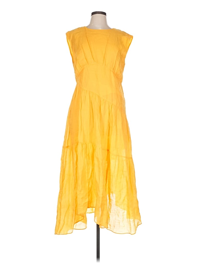 Pre-owned Frame Casual Dress In Orange