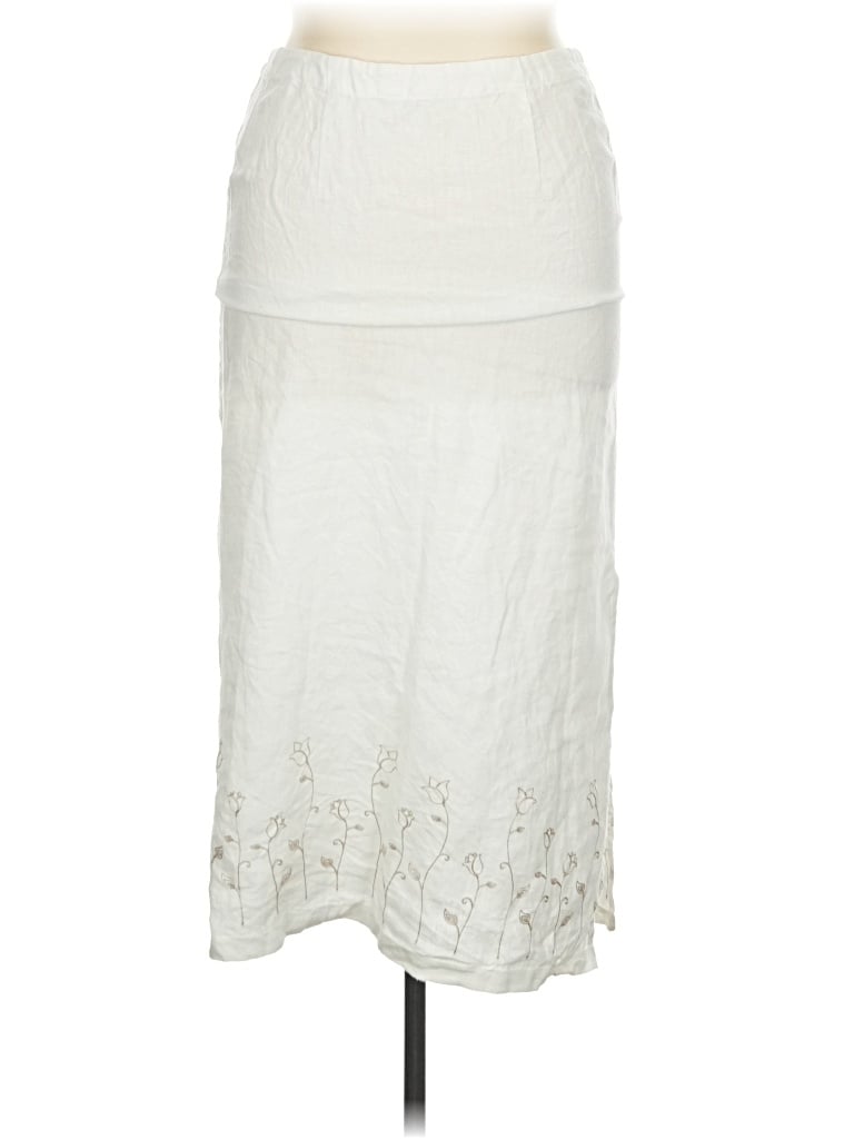 Pre-owned Studio Works Casual Skirt In White