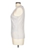NY Collection Silver Sleeveless Blouse Size L - photo 5