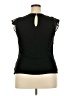 Maison Jules 100% Rayon Black Sleeveless Blouse Size XXL - photo 2