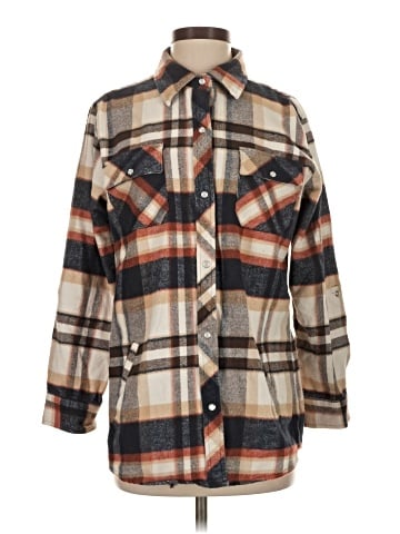 Keren Hart 3/4 Sleeve Button-Down Shirt (view 1)