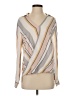 Harper Tan Long Sleeve Blouse Size S - photo 1