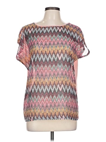 Jonathan Martin Short Sleeve Blouse (view 1)