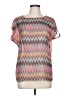 Jonathan Martin Pink Short Sleeve Blouse Size L - photo 1