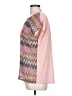 Jonathan Martin Pink Short Sleeve Blouse Size L - photo 5