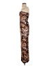 Shein Graphic Brown Cocktail Dress Size 4 - photo 5