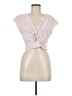 Vero Moda Pink Short Sleeve Top Size M - photo 1