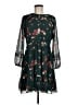 Madewell 100% Polyester Floral Green Casual Dress Size 6 - photo 1