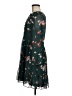 Madewell 100% Polyester Floral Green Casual Dress Size 6 - photo 5