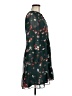 Madewell 100% Polyester Floral Green Casual Dress Size 6 - photo 4