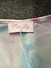 Pink Lily 100% Polyester Tie-dye Pink Short Sleeve Blouse Size S - photo 7