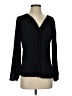 DKNY Jeans 100% Rayon Black Long Sleeve Blouse Size S - photo 1
