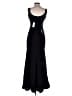 BCBGMAXAZRIA 100% Polyester Black Cocktail Dress Size 2 - photo 2