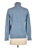 Joseph A. Blue Turtleneck Sweater Size M - photo 2