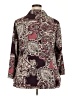 Blue Diamond Plus Paisley Burgundy Red 3/4 Sleeve Blouse Size 20 - photo 2