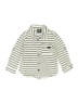 Volcom 100% Polyester Stripes Ivory Long Sleeve Button-Down Shirt Size 3T - photo 1