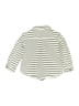 Volcom 100% Polyester Stripes Ivory Long Sleeve Button-Down Shirt Size 3T - photo 2