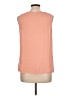 Venus 100% Polyester Orange Sleeveless Blouse Size L - photo 2