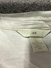 H&M Ivory Short Sleeve Blouse Size L - photo 7