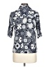 Naif Print Blue 3/4 Sleeve Blouse Size L - photo 2