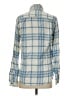 George Plaid Blue Long Sleeve Button-Down Shirt Size S - photo 2