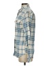 George Plaid Blue Long Sleeve Button-Down Shirt Size S - photo 5