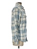 George Plaid Blue Long Sleeve Button-Down Shirt Size S - photo 4