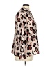 ELOQUII 100% Polyester Animal Print Brown Long Sleeve Blouse Size 14 - photo 4