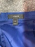 J.Crew Solid Blue Formal Skirt Size 8 - photo 3