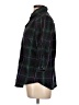 Gap 100% Cotton Plaid Black 3/4 Sleeve Button-Down Shirt Size L - photo 5