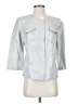 Chico's 100% Linen Silver Jacket Size Sm (0) - photo 1