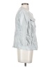 Chico's 100% Linen Silver Jacket Size Sm (0) - photo 4
