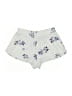 Splendid 100% Polyester Floral Blue Shorts Size 14 - 16 - photo 2