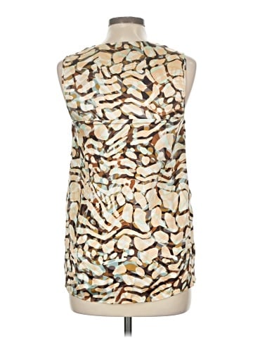 Etcetera by Edmond Chin Sleeveless Silk Top (view 2)