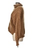For The Republic 100% Polyester Brown Turtleneck Sweater Size L - photo 5
