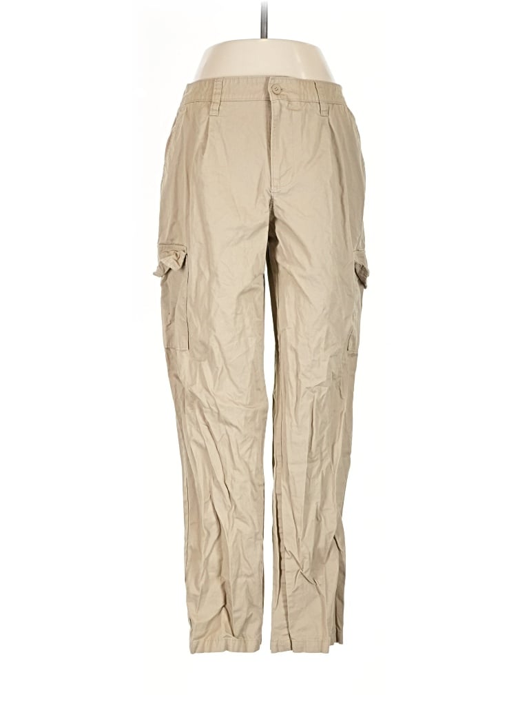 Pre-owned Calvin Klein Cargo Pants In Tan