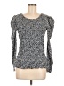 Parker Silver Long Sleeve Top Size M - photo 1
