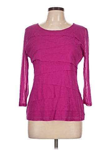 Alfani 3/4 Sleeve T-Shirt (view 1)