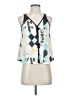 Alex + Alex 100% Polyester Teal Sleeveless Blouse Size XS - photo 1