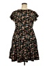SO Floral Black Casual Dress Size XXL - photo 2