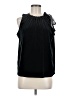 Ann Taylor Black Sleeveless Blouse Size M - photo 1