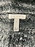 Leith Tweed Gray Turtleneck Sweater Size L - photo 7
