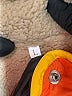 Unbranded 100% Polyblend Orange Tan Fleece Size L - photo 6