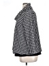 MULTIPLES Houndstooth Black Long Sleeve Blouse Size XL - photo 5