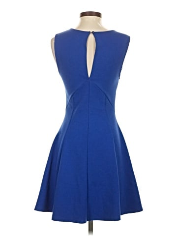 Aqua Cocktail Dress (view 2)