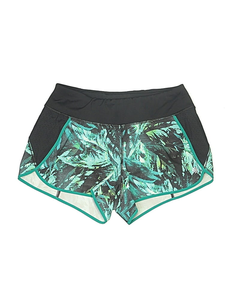 Pre-owned Athleta Athletic Shorts In Green