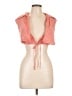Matthew Bruch 100% Linen Orange Sleeveless Blouse Size XXL (5) - photo 1