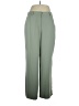 Max Studio 100% Polyester Solid Green Casual Pants Size XL - photo 1