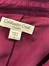 Coldwater Creek 100% Cotton Burgundy Jacket Size 8 - photo 6